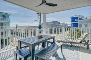 Steps to Ocean Water-View Carolina Beach Unit!